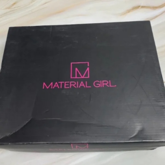 NWT Material Girl Raissa Open Toe Strappy Embellished Heels - size 8.5 - Picture 6 of 6